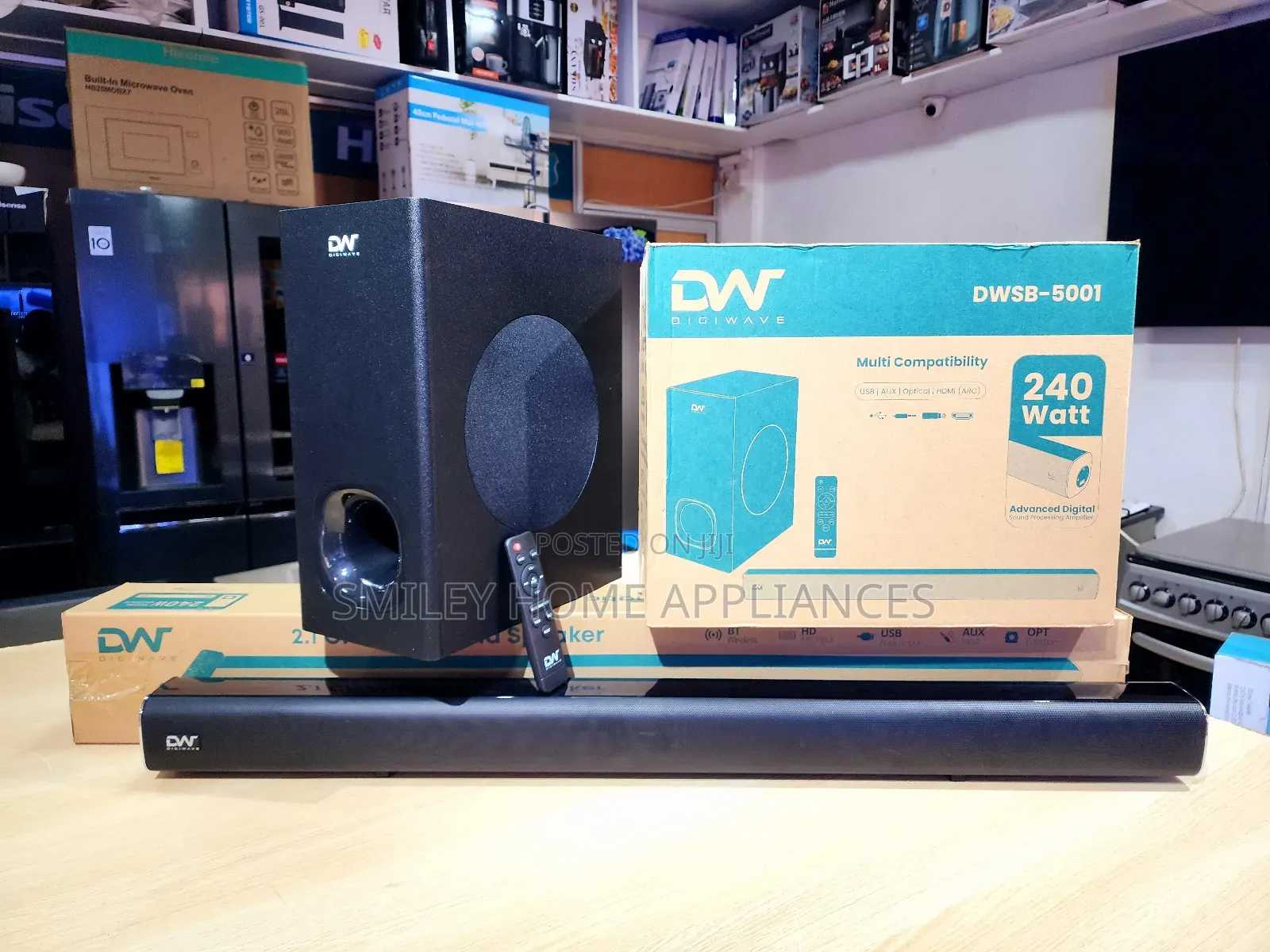 Dw-Sb-5001 Digiwave Soundbar 240watts