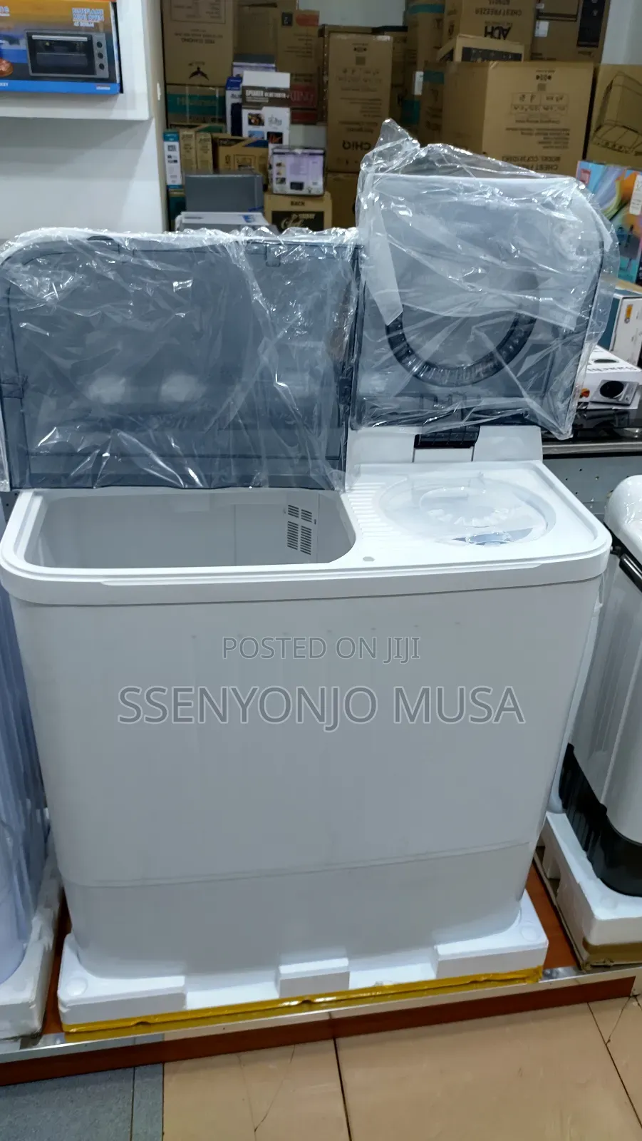 Hisense Wsbe101 10kg Twin Tub Washing Machine - Efficient