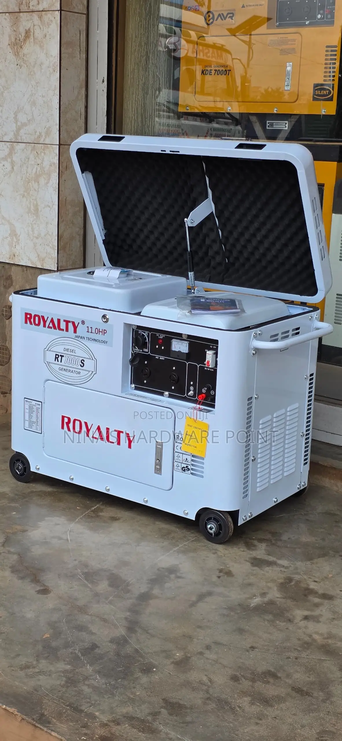 Generator 7000w Diesel Engine (Royalty Japan)