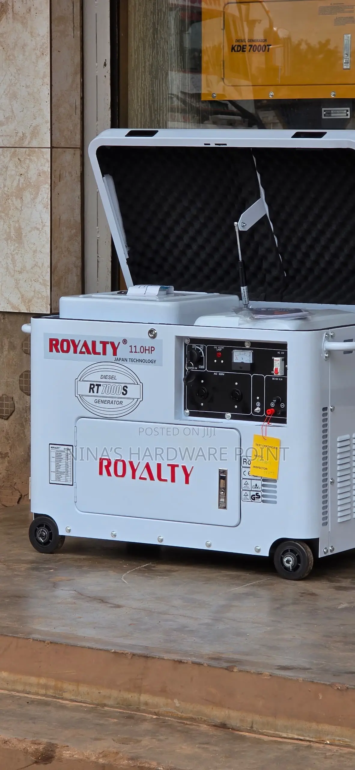 Generator 7000w Diesel Engine (Royalty Japan)