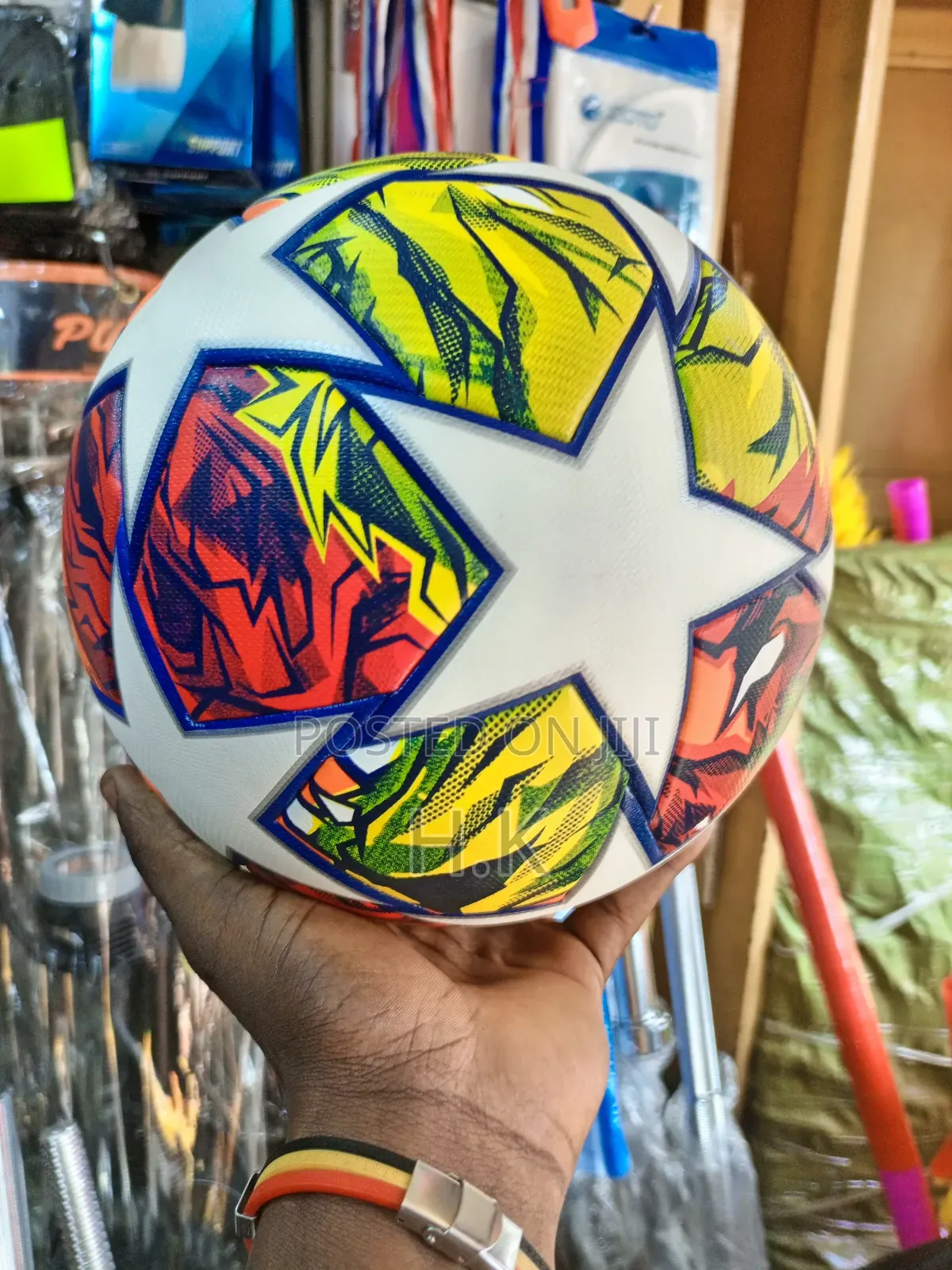 Official Match Ball for the 2024-2025 Uefa Champions League.