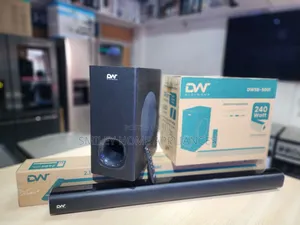 Brand New Dw 240watts 2.1channel Wireless Soundbar