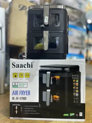 Saachi 11litre Dual Stack Air Fryers \\ 2800w \\ Nl-Af-4796d