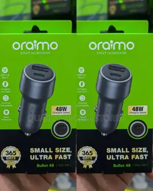 Portable Oraimo Car Charger