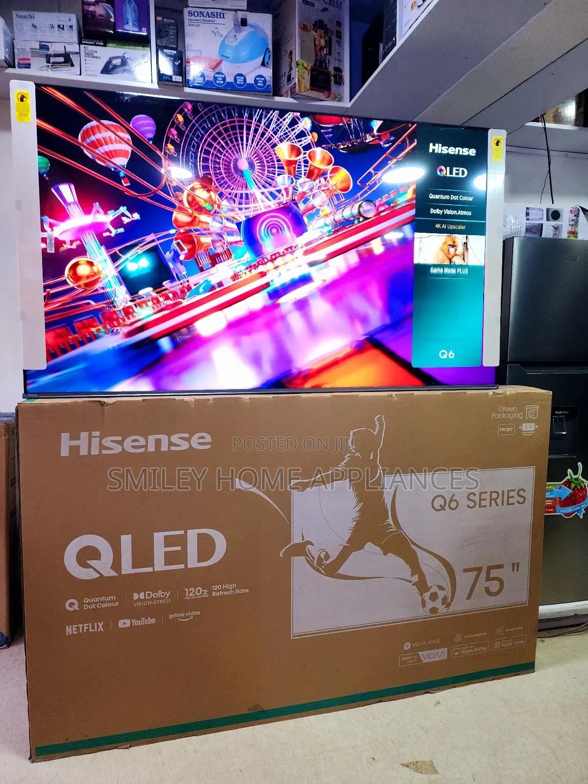 76inches Hisense Qled Q6 Series Smart Tv