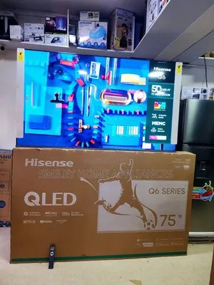 Brand New Edition 2025 Hisense Qled4k 75inches Smart Tv