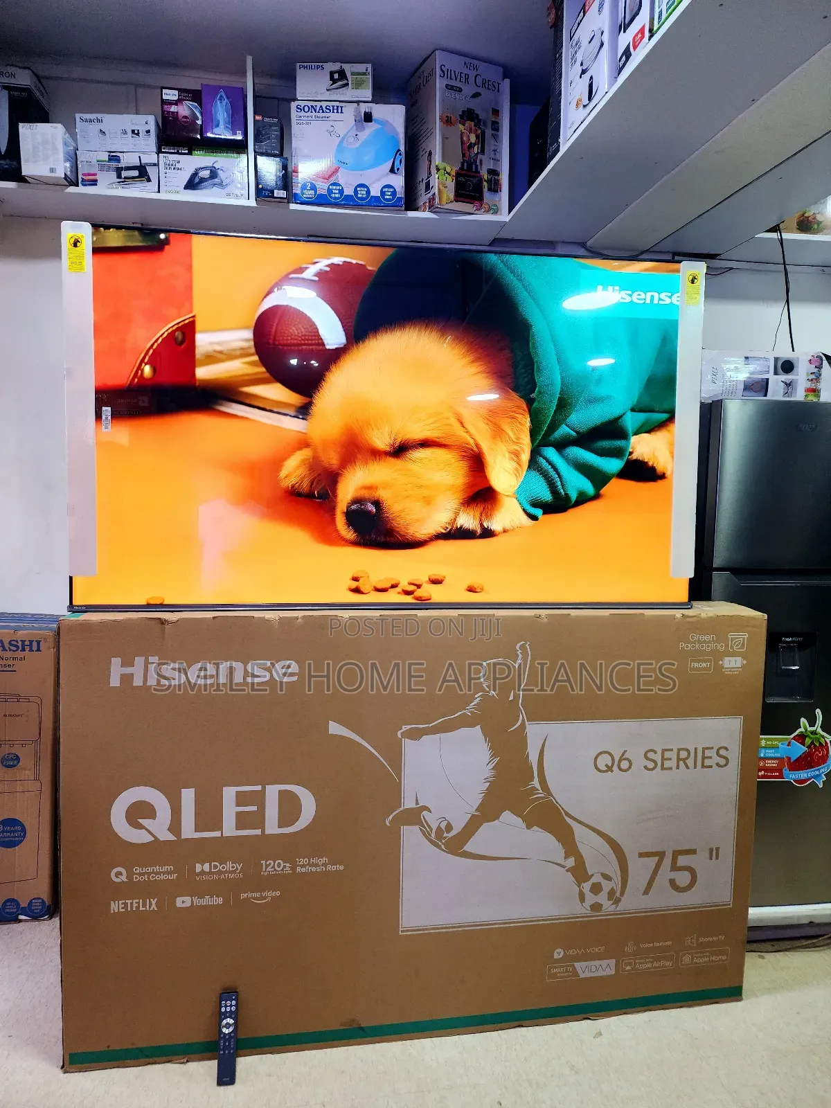 Newly Discounted Hisense 75inches Qled4k Pro Vidaa Smart Tv
