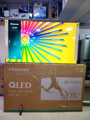 Qled Pro 6 Series Hisense 75inches Smart Vidaa Tv