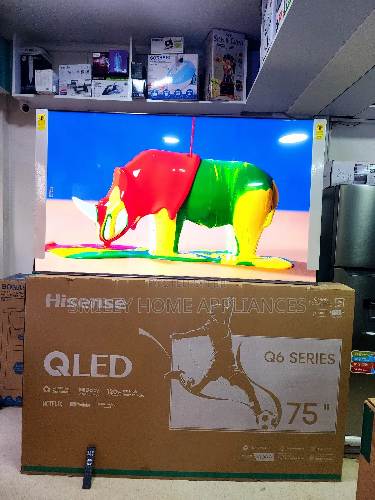 New Edition Q6 Series 75inches Hisense Quantum Dot Tv