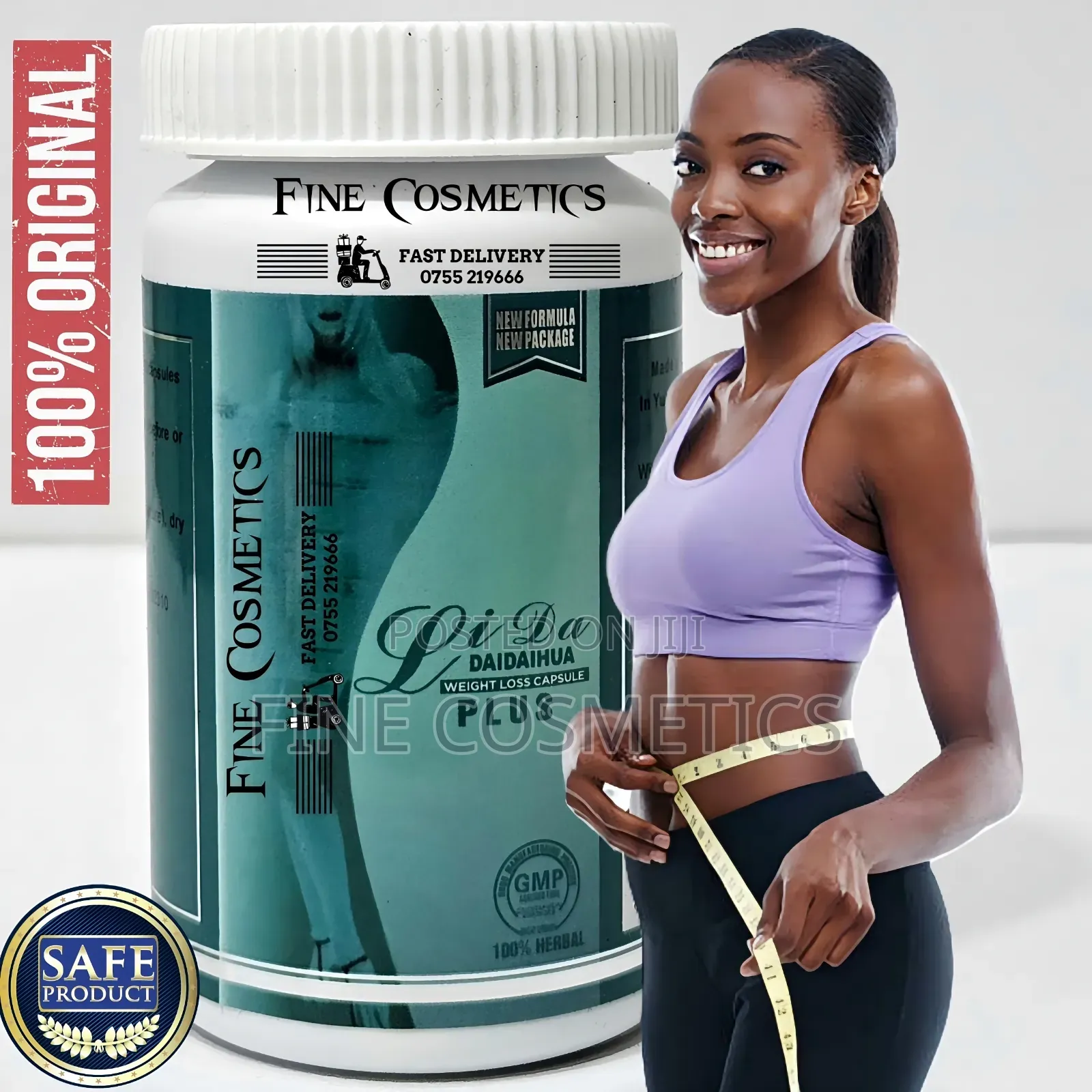 Original Lida Daidaihua Vip Weight Loss Slimming 30capsules