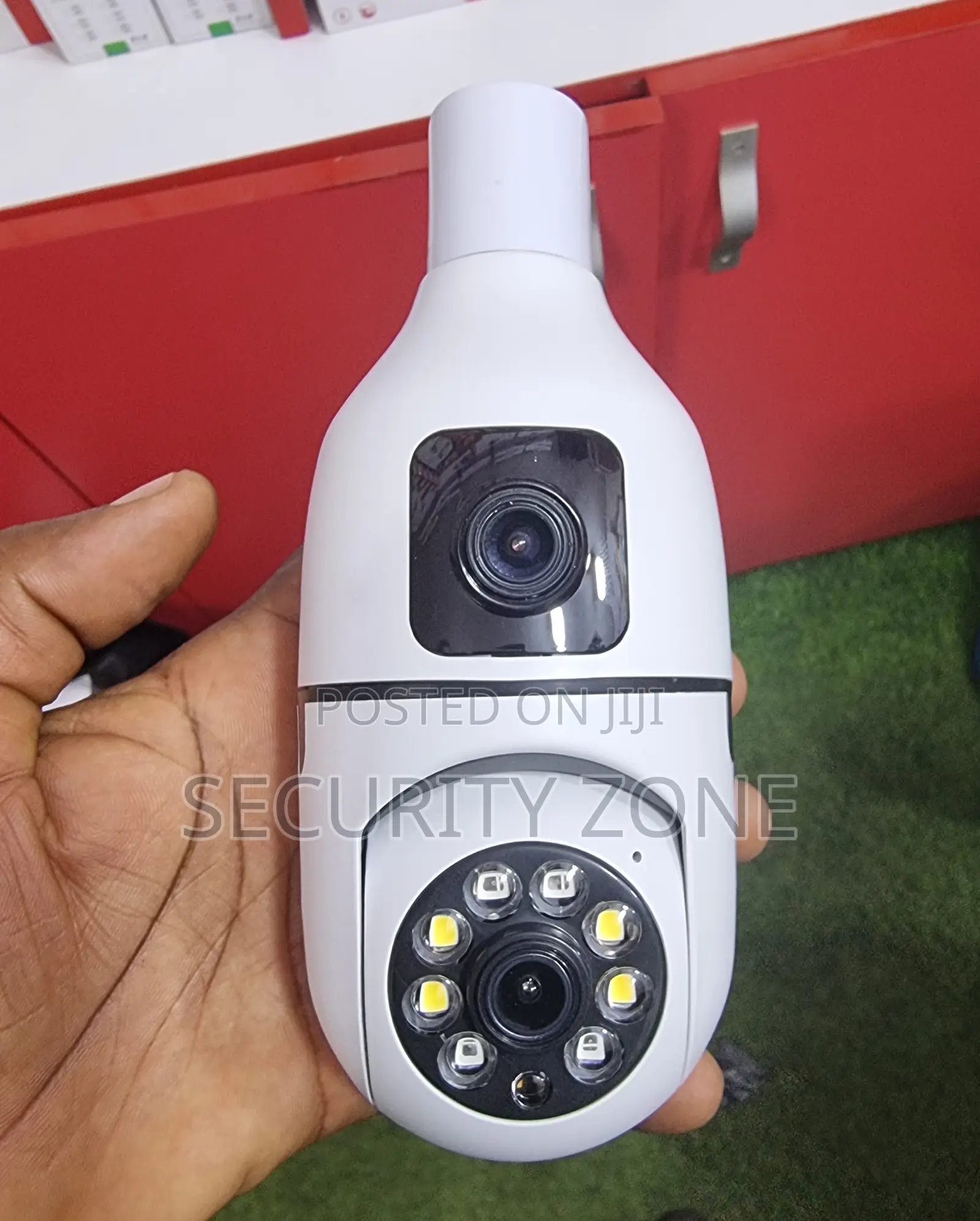V380 Bulb Camera Dual Lens