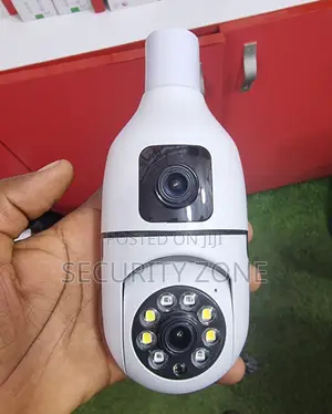 V380 Bulb Camera Dual Lens