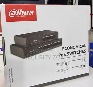 Dahua Poe Switch 4port 8port Uplink