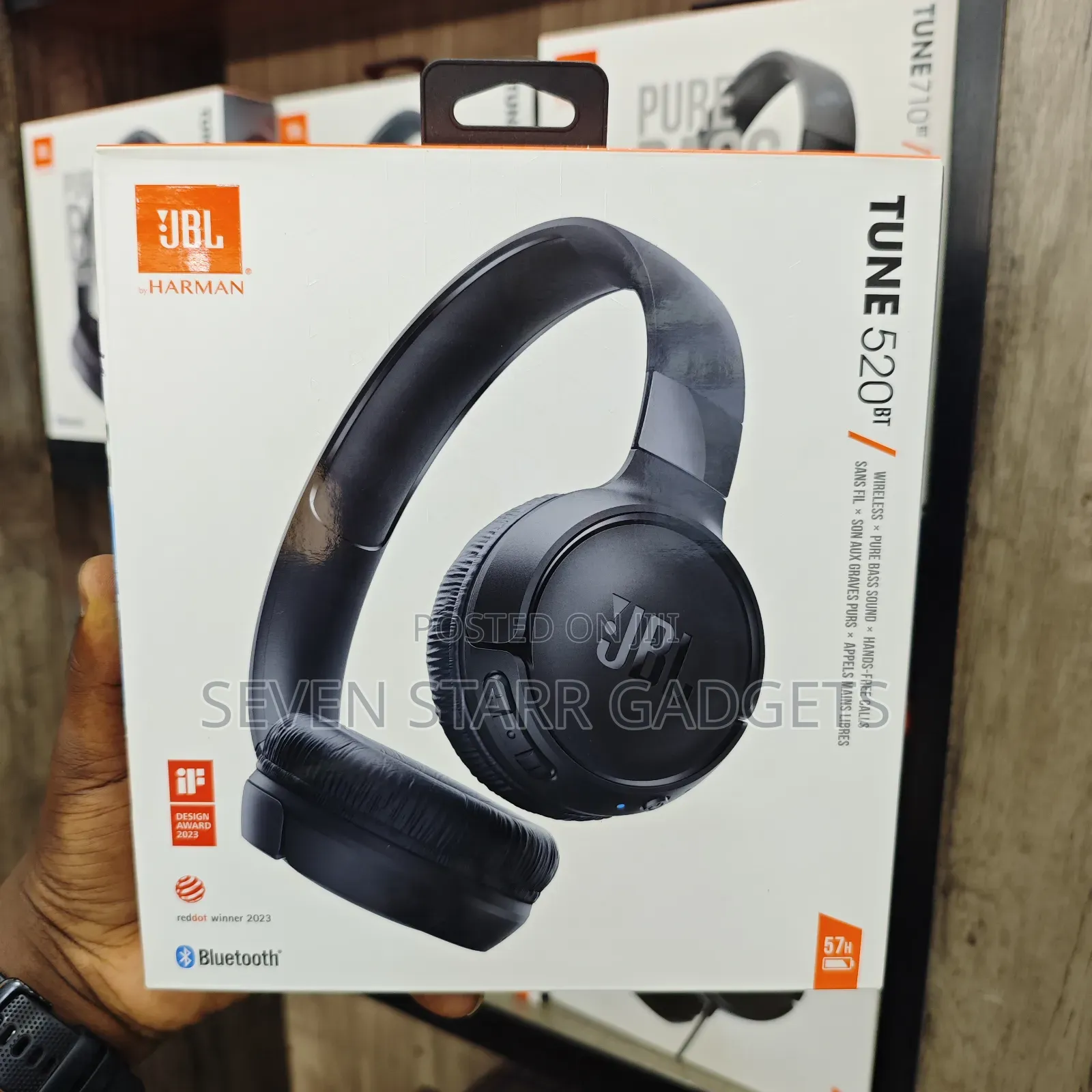 JBL Tune 520bt Headphones