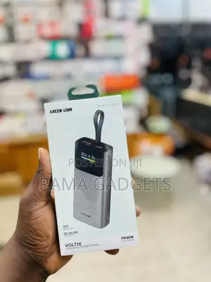 Green Lion Voltix 10000mah Power Bank Pd20w - Grey