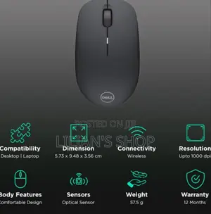 Dell Wm126 Wireless Optical Performance Mouse