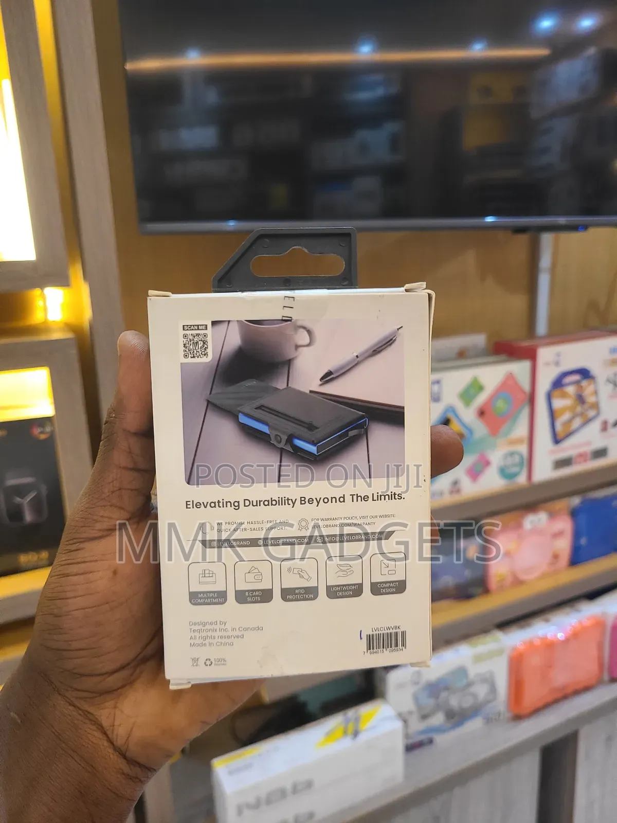 Levelo Card Wallet