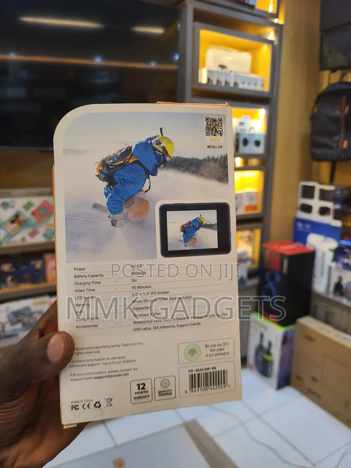 Porodo Life Style Action Camera