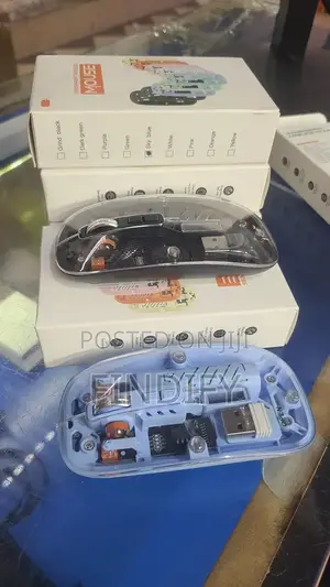Turtle Wireless Mouse Gray Transparent