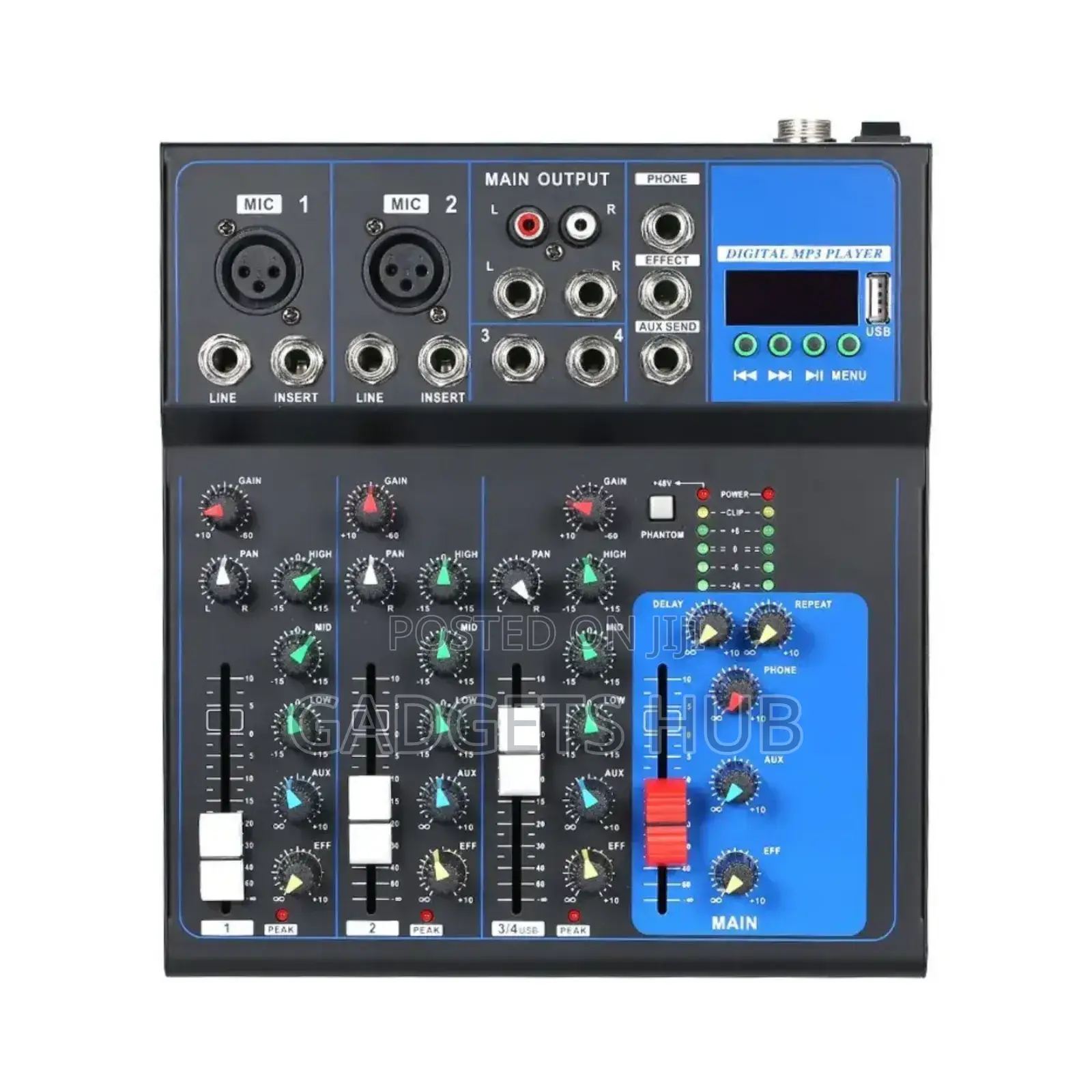 Recording Mixing
Console 4-Channel Meeting Hosting Singing