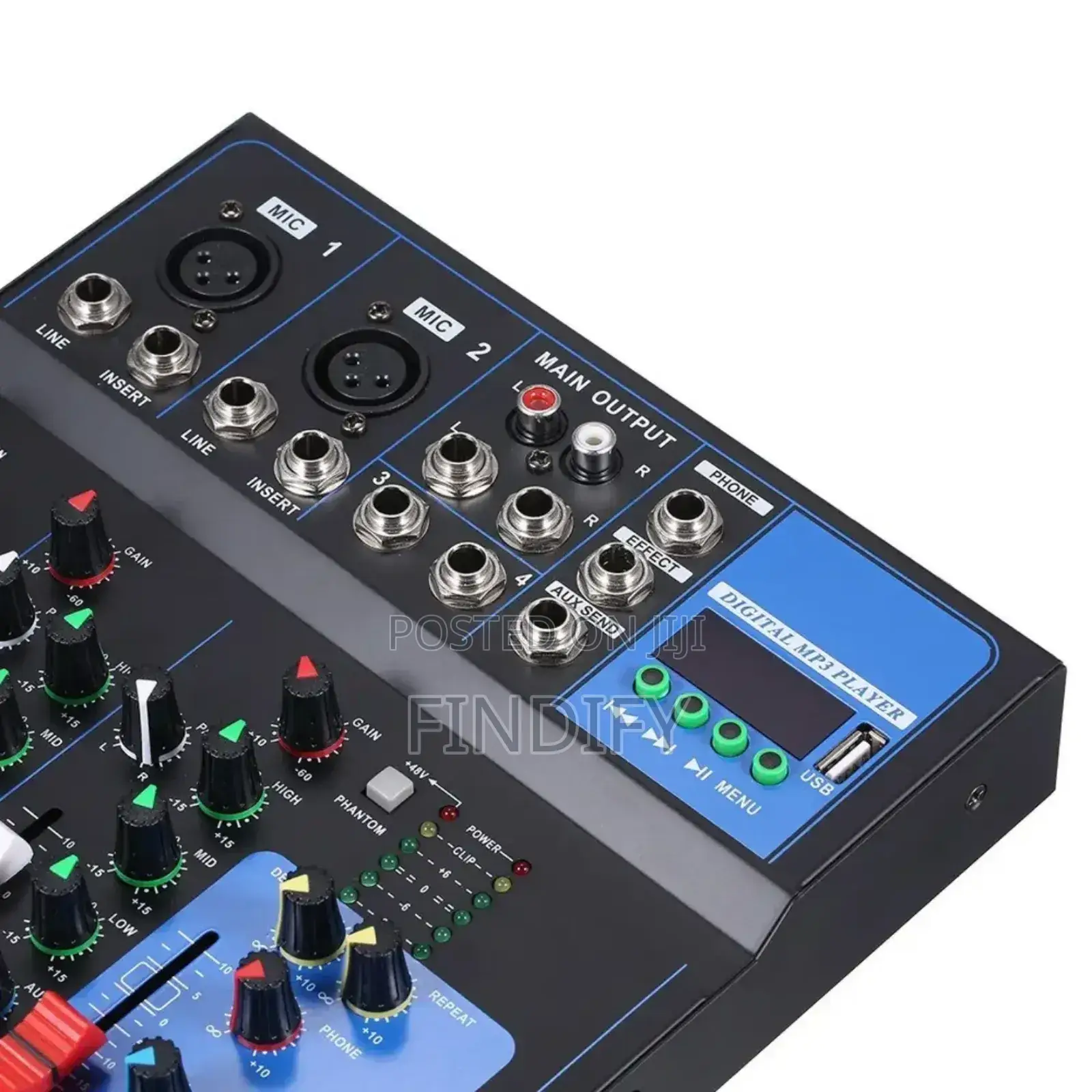 Recording Mixing
Console 4-Channel Meeting Hosting Singing