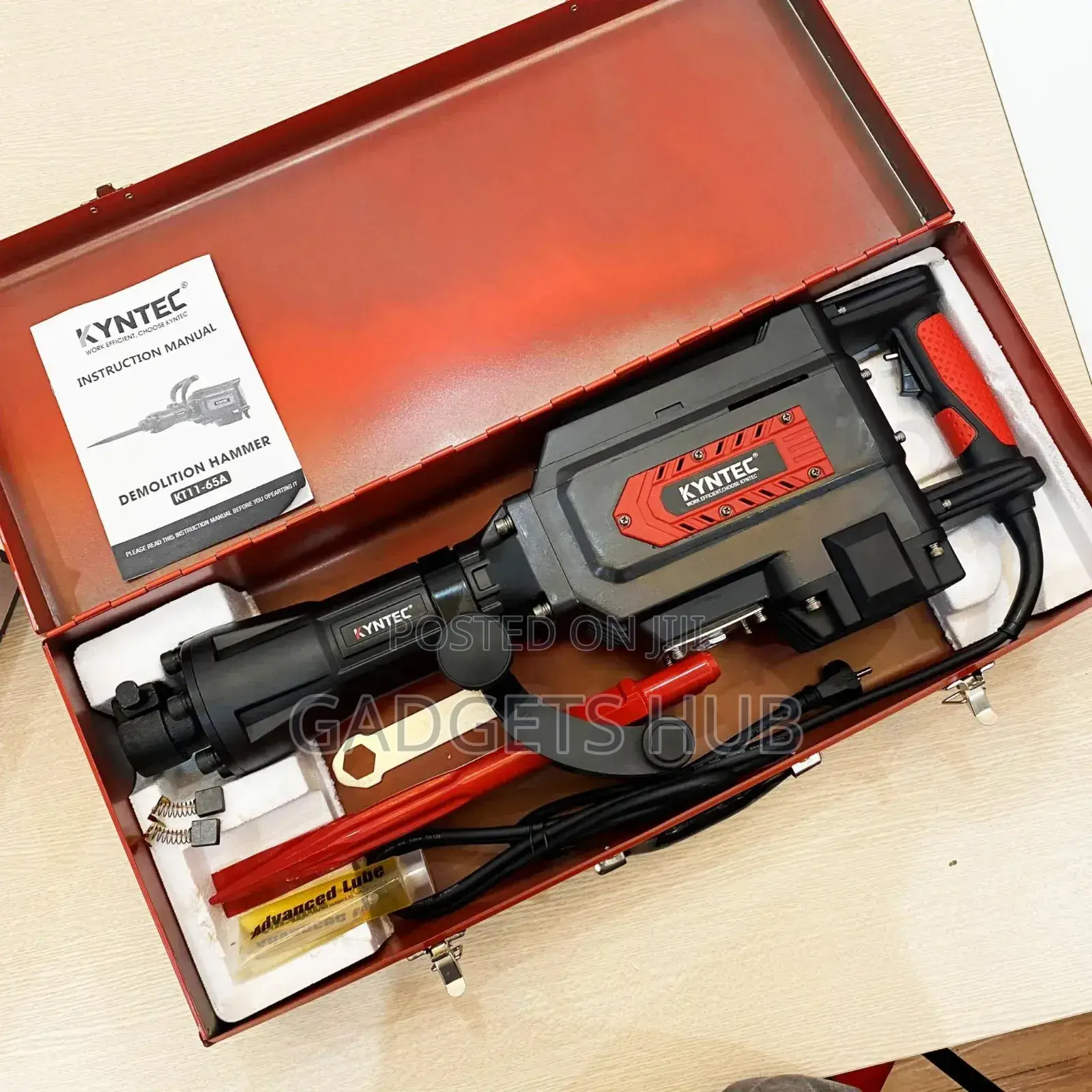 Rotary Demolition Jack Hammer
220v Industrial Heavy Duty