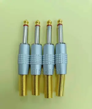 3old Tip 6.5mm Mono Audio Plug Male Spring
Guitar Plug