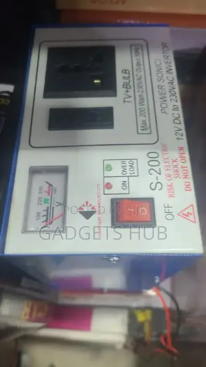 Dc to Ac Inverter 
230v Ac Output Max 200w