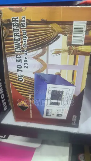 Dc to Ac Inverter 
230v Ac Output Max 200w