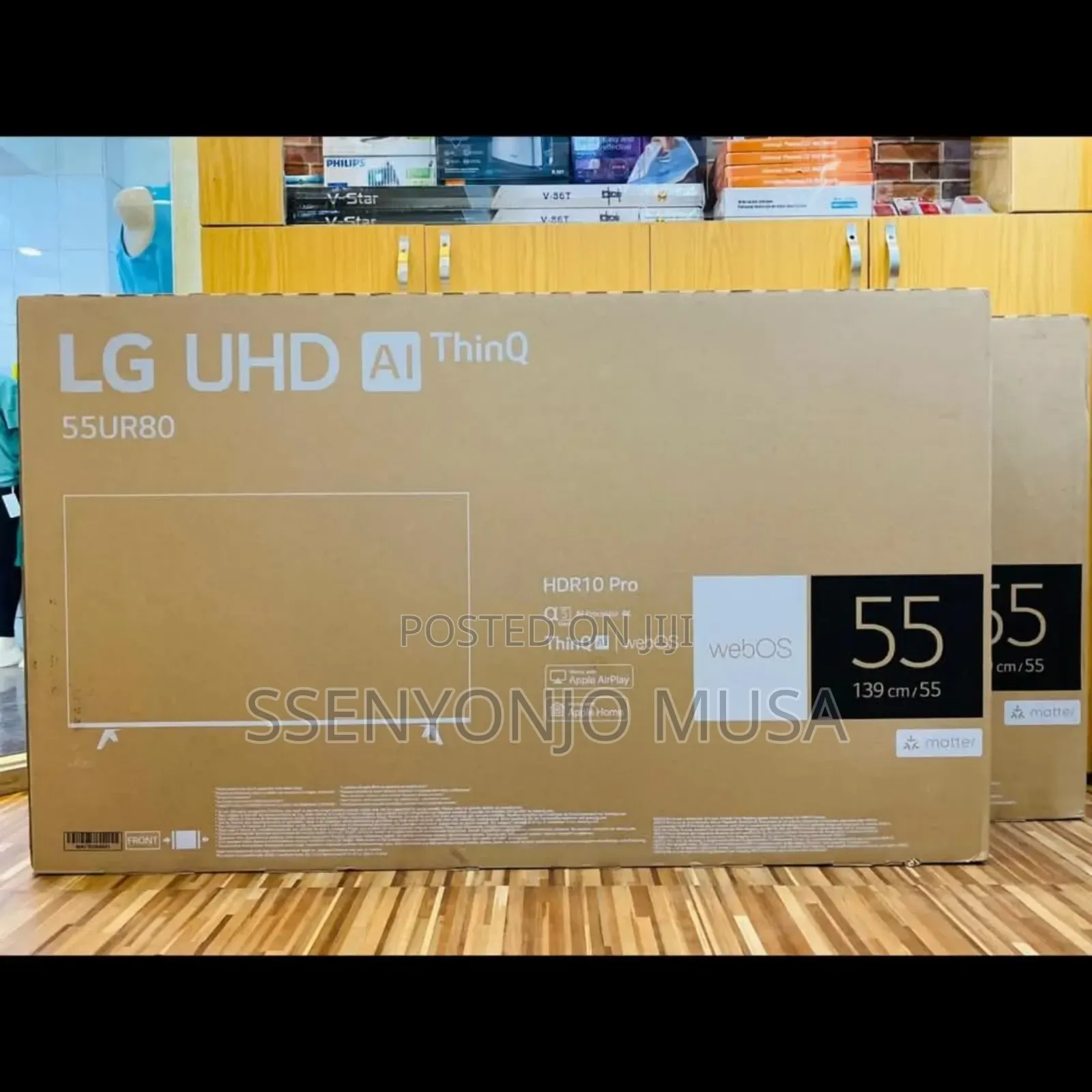 Lg 55ur80 55" Smart Tv - Uhd, Thinq Ai, Webos