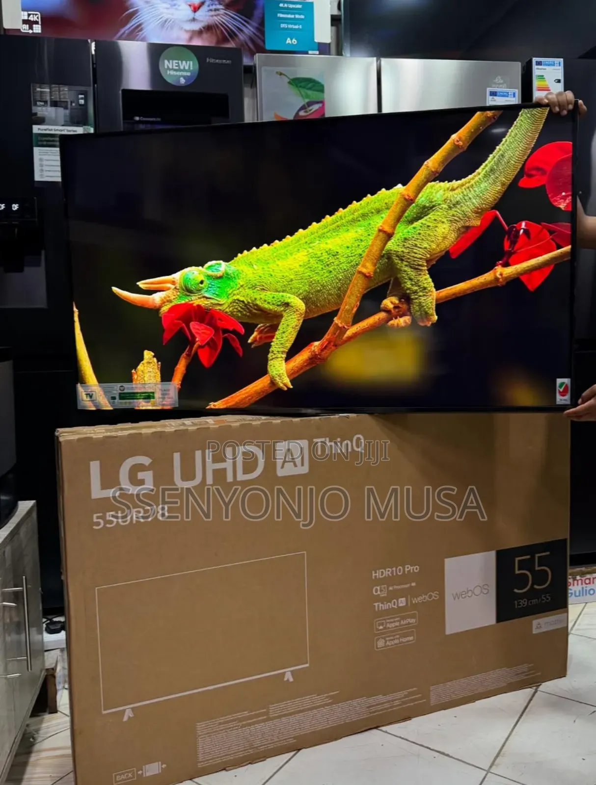 Lg 55ur80 55" Smart Tv - Uhd, Thinq Ai, Webos
