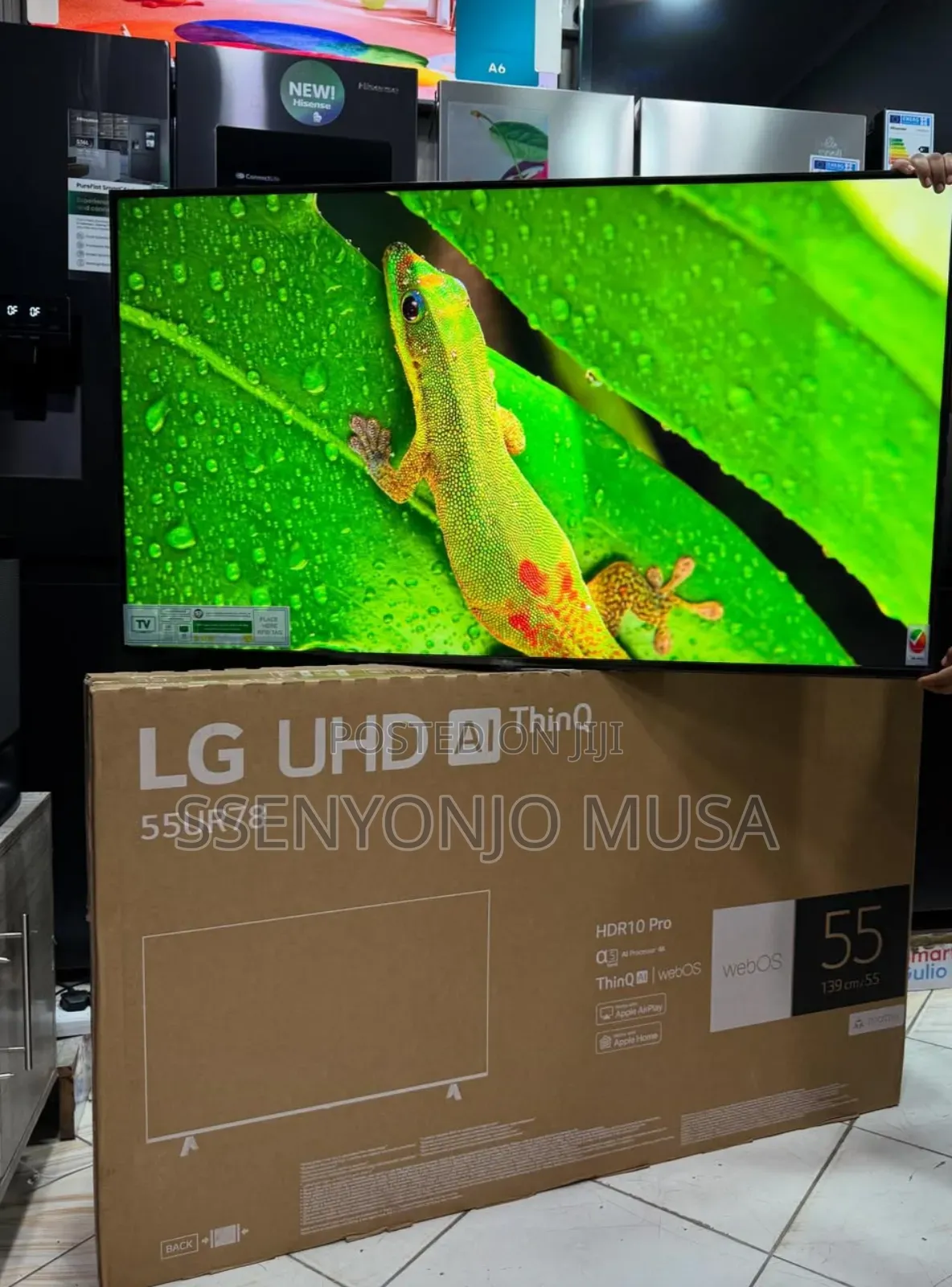 Lg 55ur80 55" Smart Tv - Uhd, Thinq Ai, Webos
