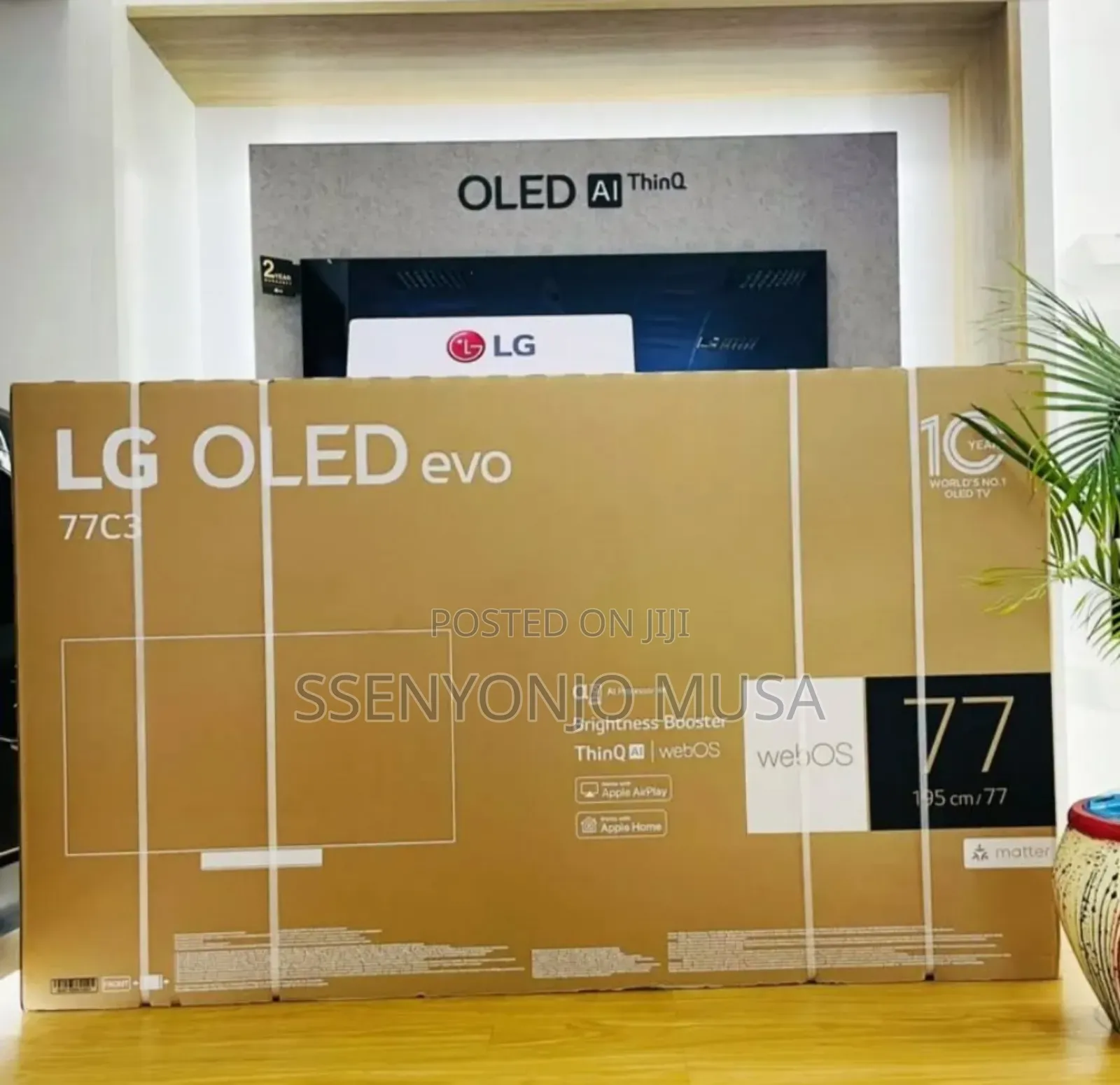 Lg Oled Evo 77c3 77" Smart Tv - Advanced Oled Technology