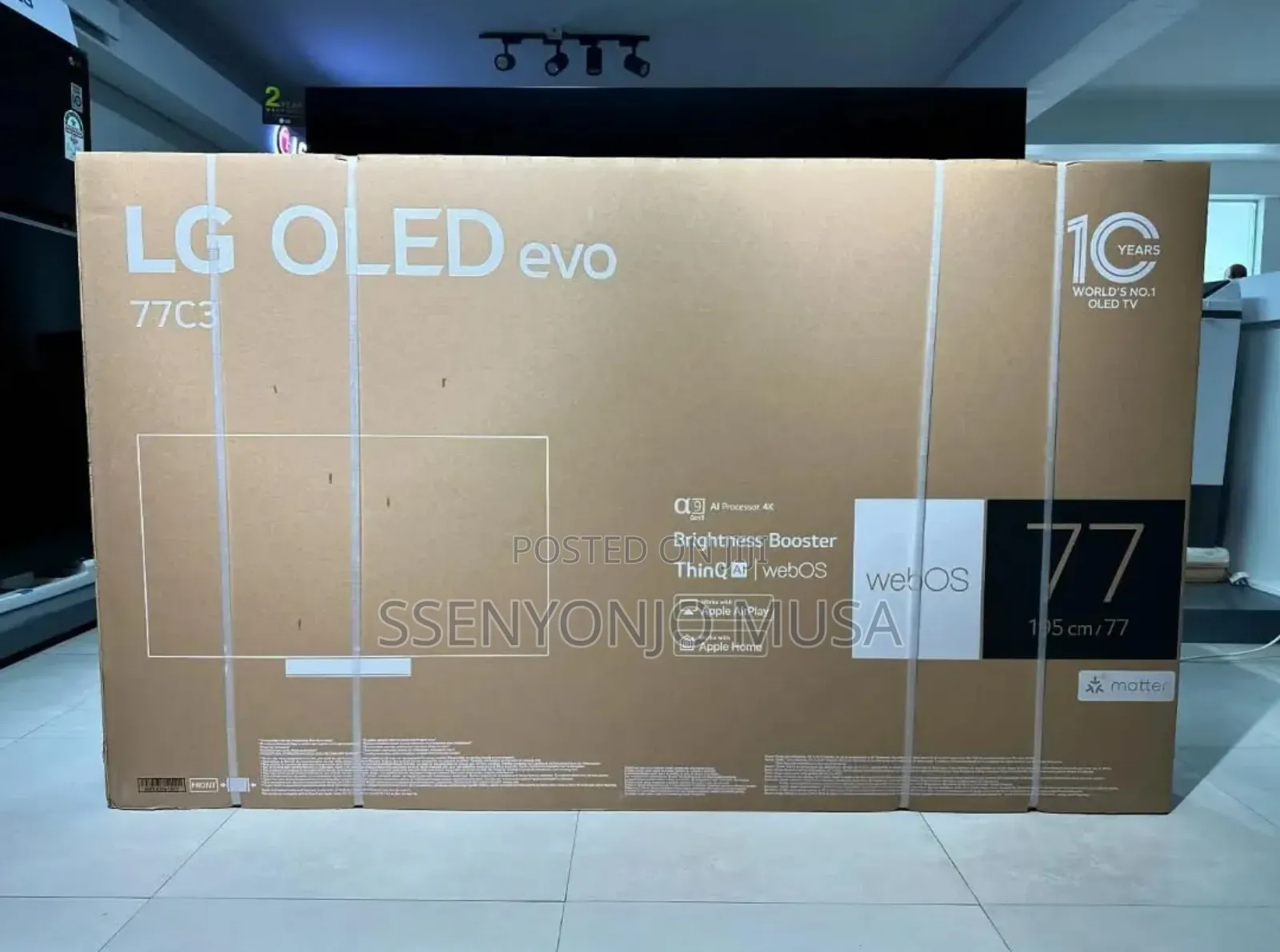 Lg Oled Evo 77c3 77" Smart Tv - Advanced Oled Technology