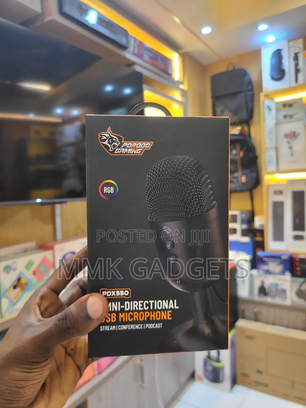 Porodo Omini Directional Usb Microphone