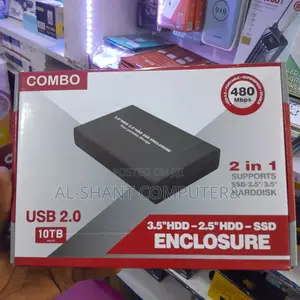 Combo 2in1 Hard Disk Enclosure