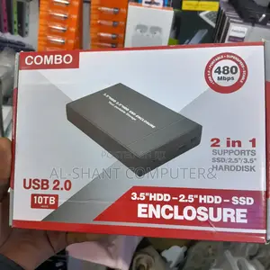 Combo 2in1 Hard Disk Enclosure