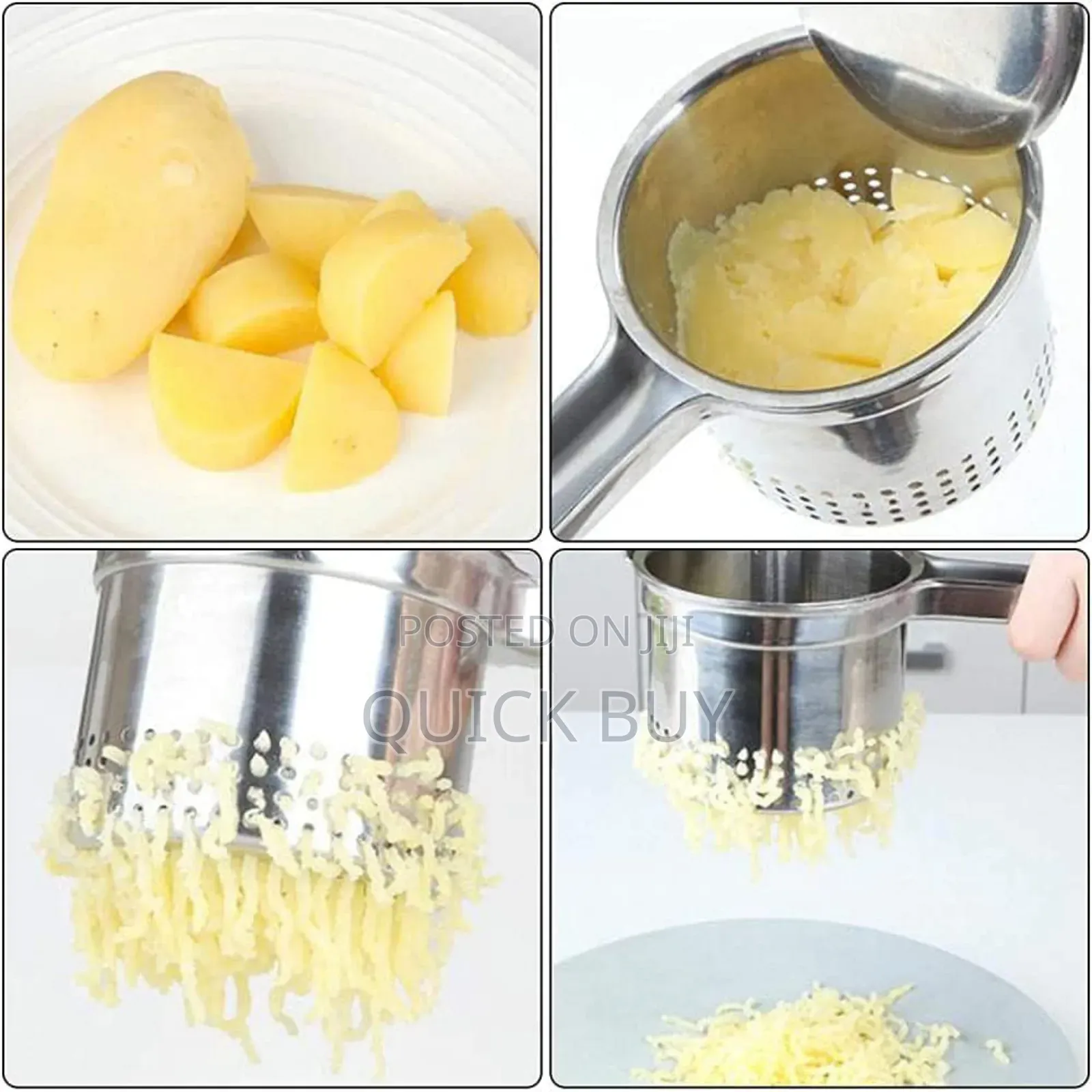 Stainless Steel New Multifunctional Food Press