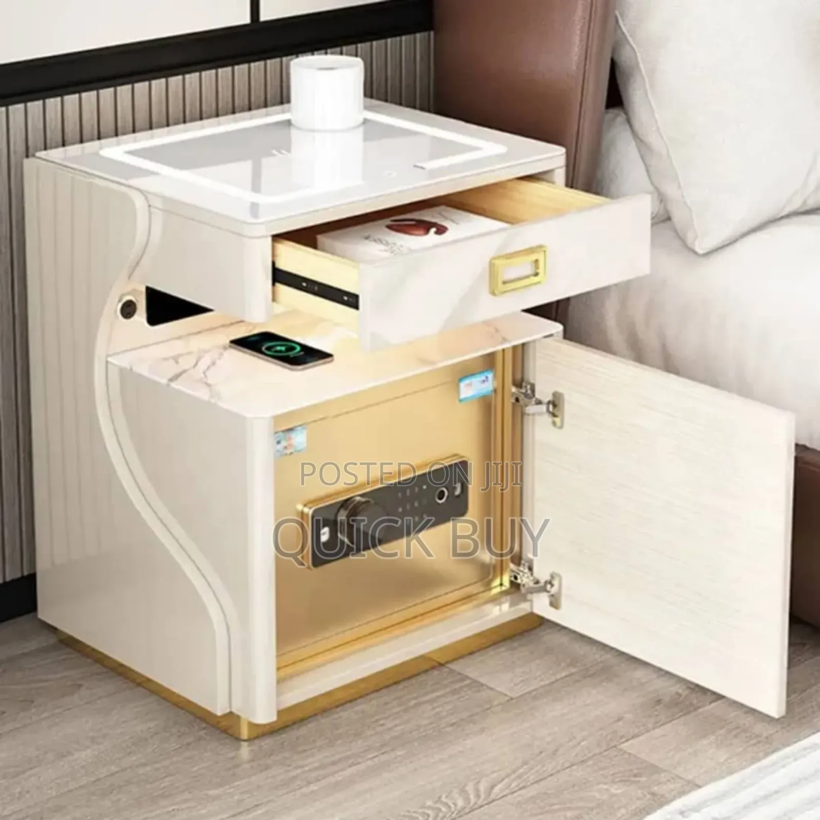 New Elegant Home Designed Bedside Smart Table