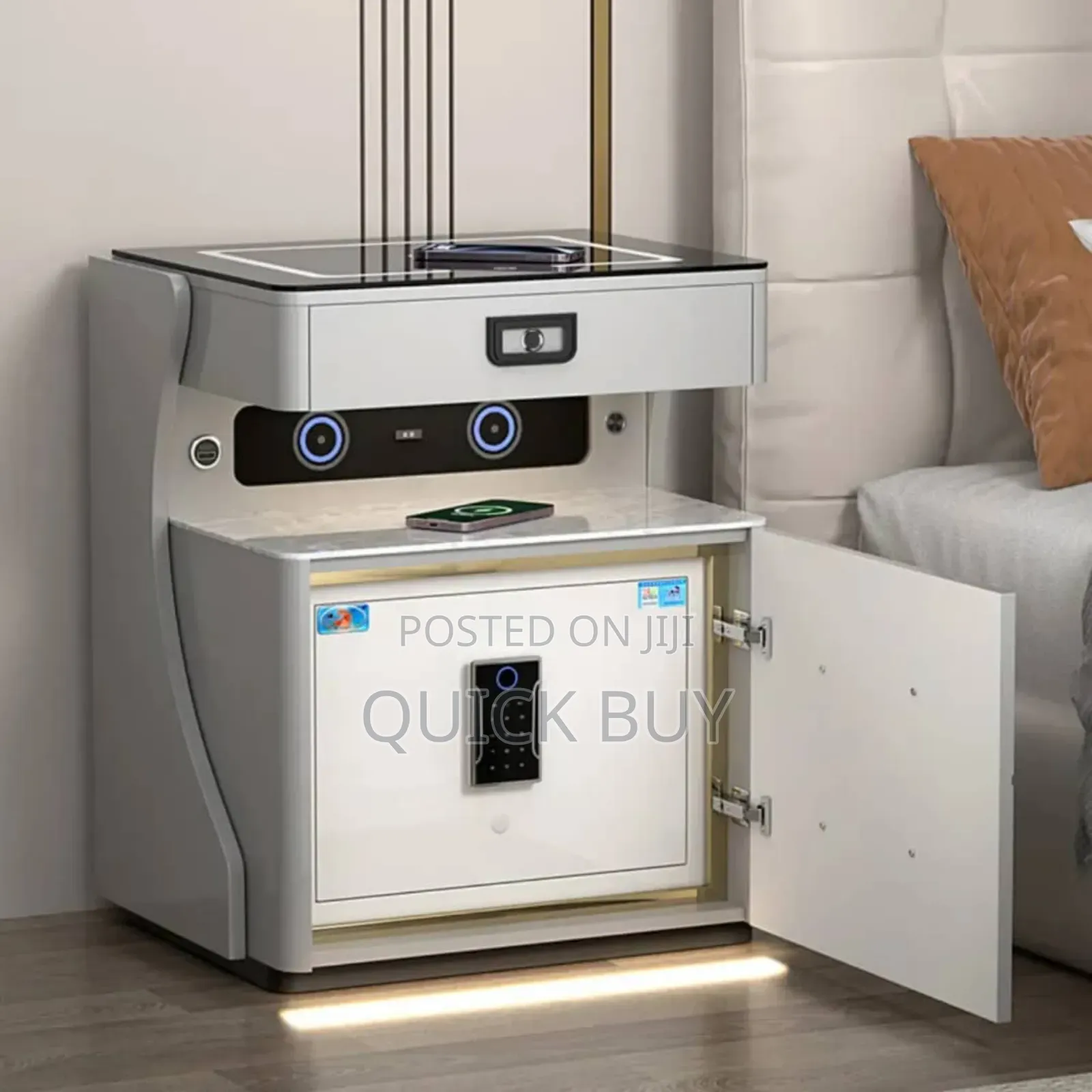 New Elegant Home Designed Bedside Smart Table