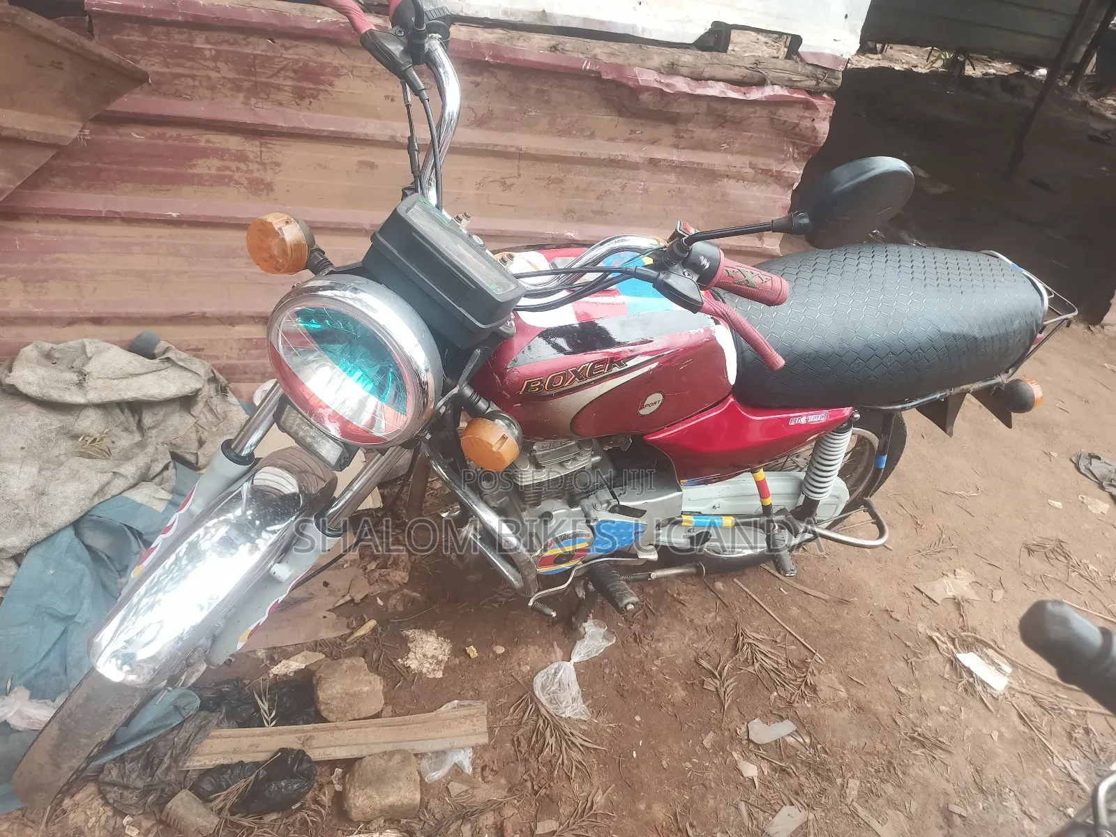 Bajaj Boxer 2017 Red
