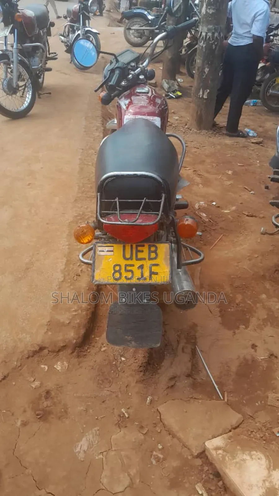 Bajaj Boxer 2016 Red