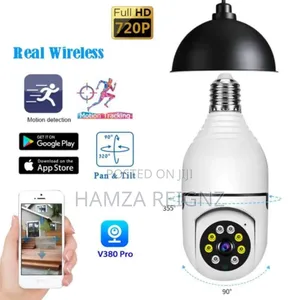 Single Lense V380 1080p Wireless Home Security Ip Camera