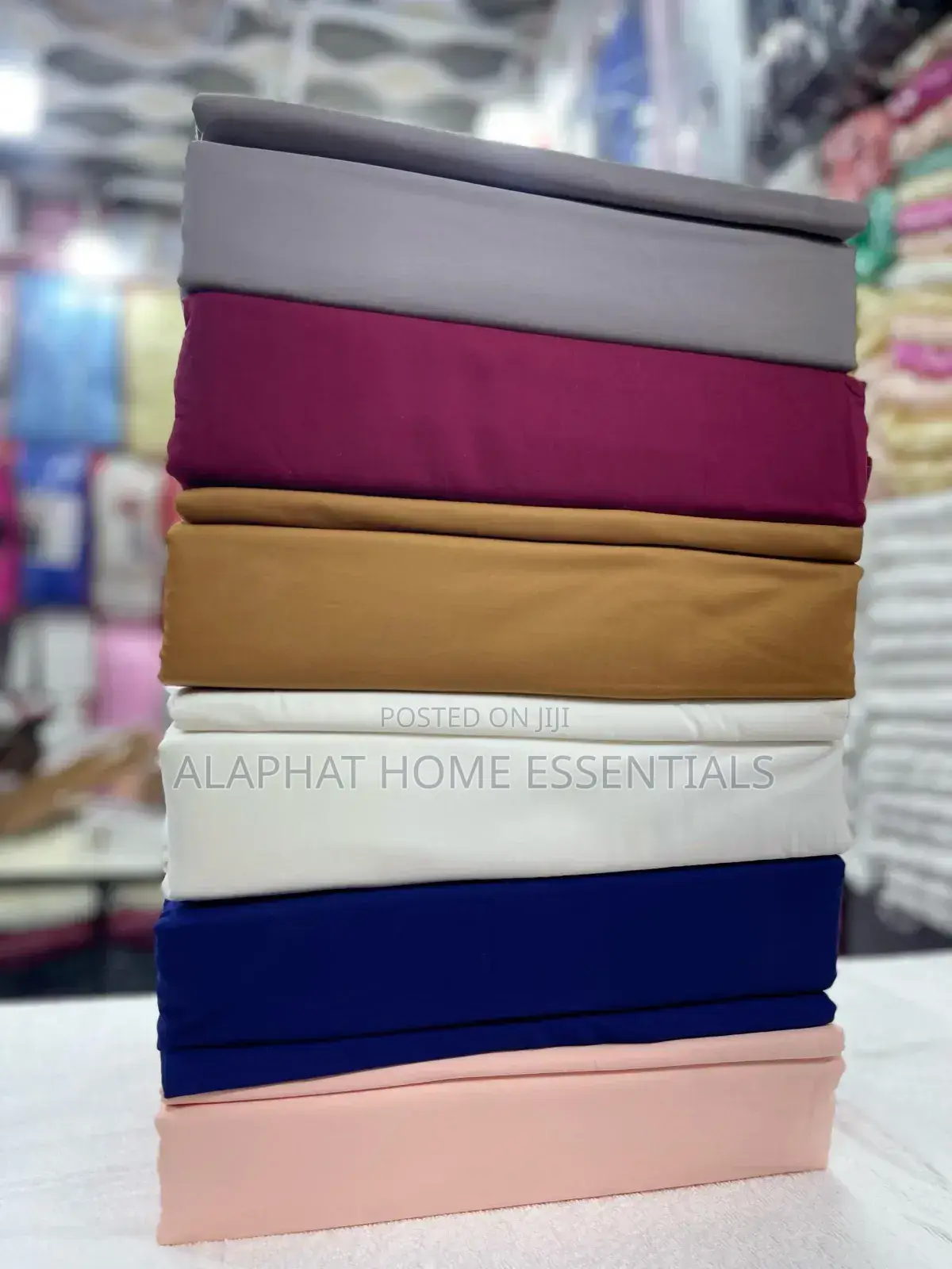 Pure Cotton 8*7 Bedsheets With 4pcs.
 