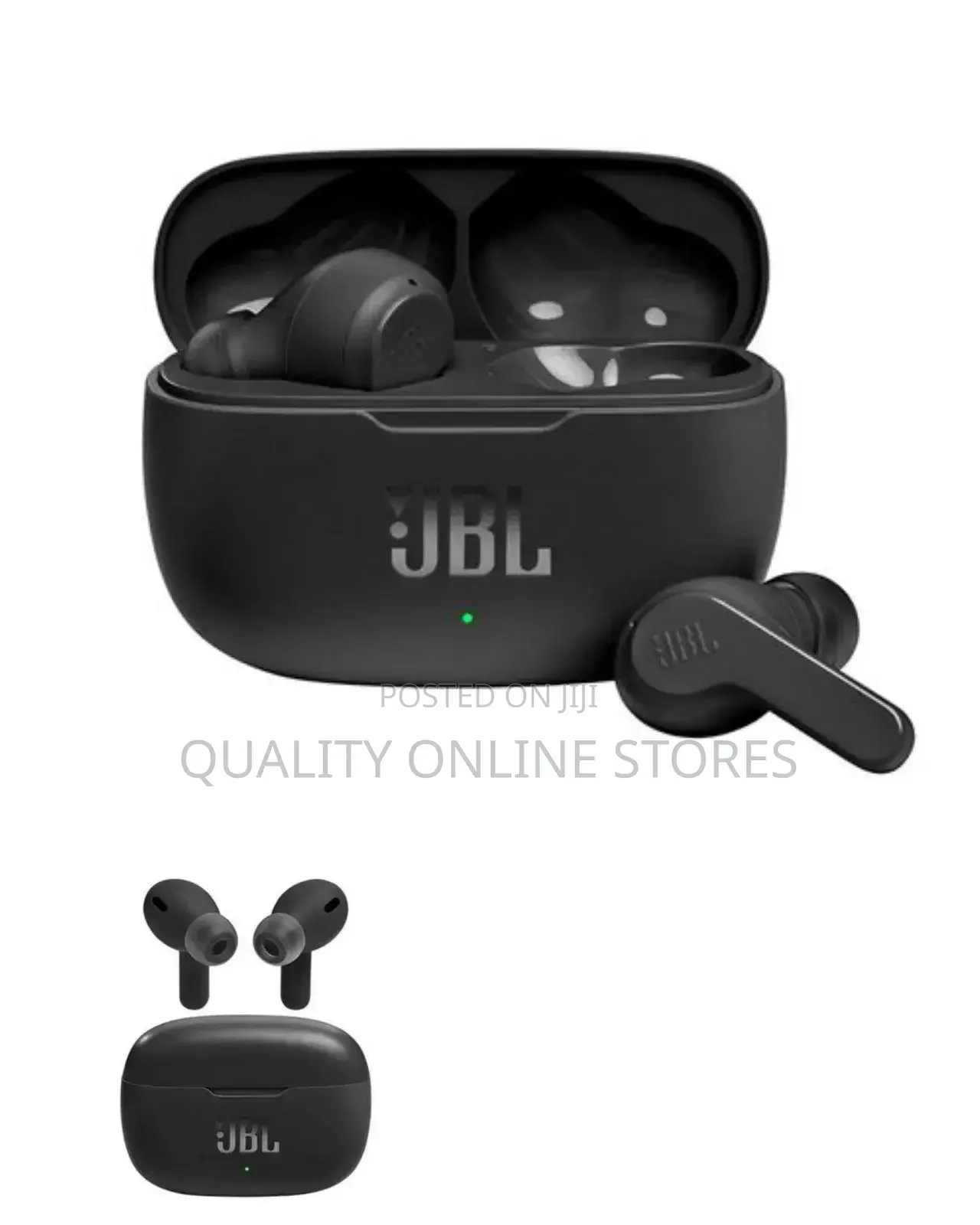 Black Wireless JBL Pods