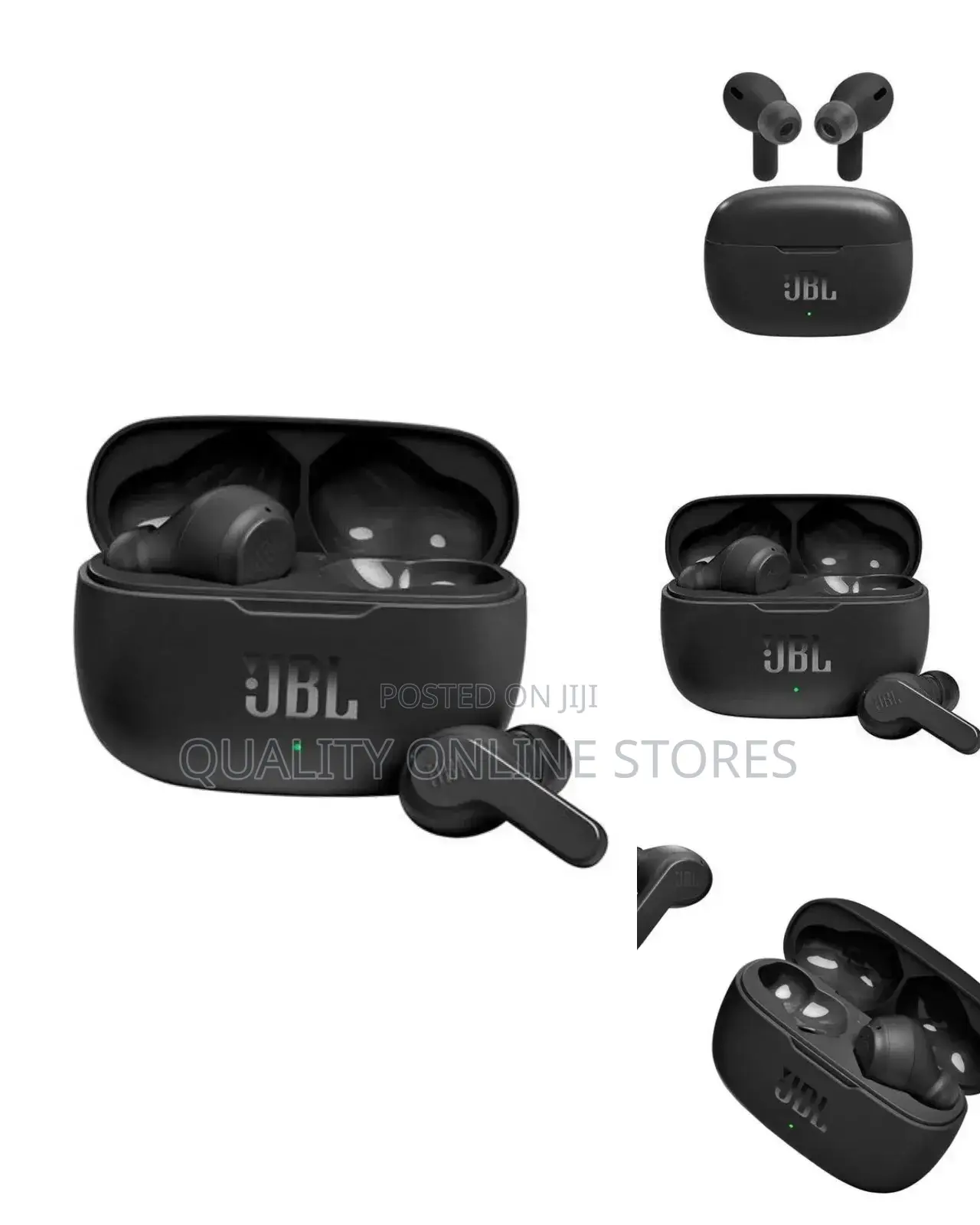 Black Wireless JBL Pods