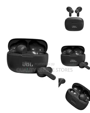 Black Wireless JBL Pods