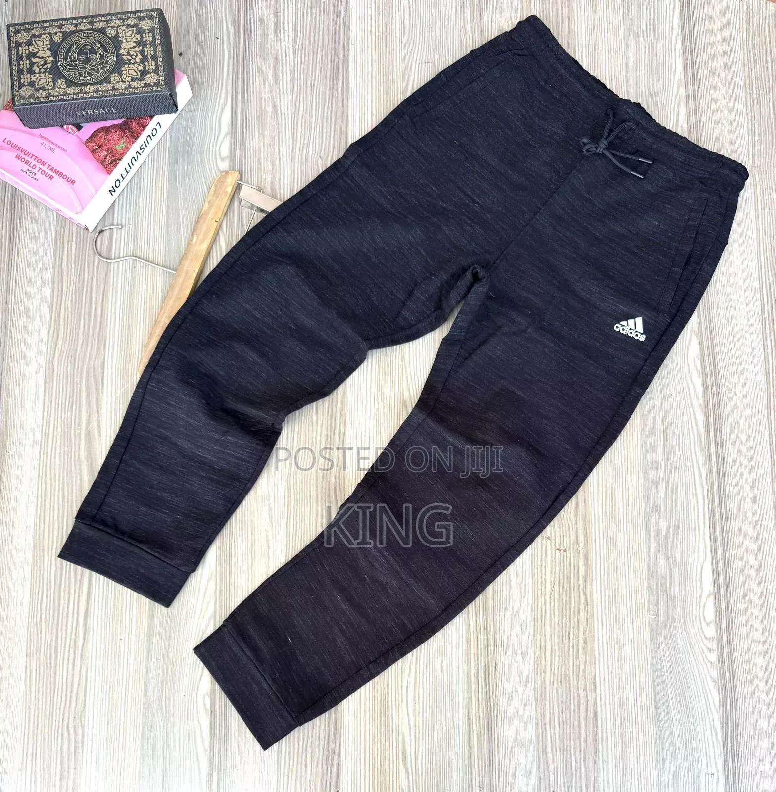 Black Adidas Sweater Pants