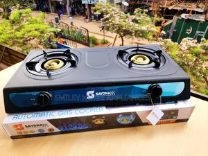 Double Gas Sayona Burner Black Color