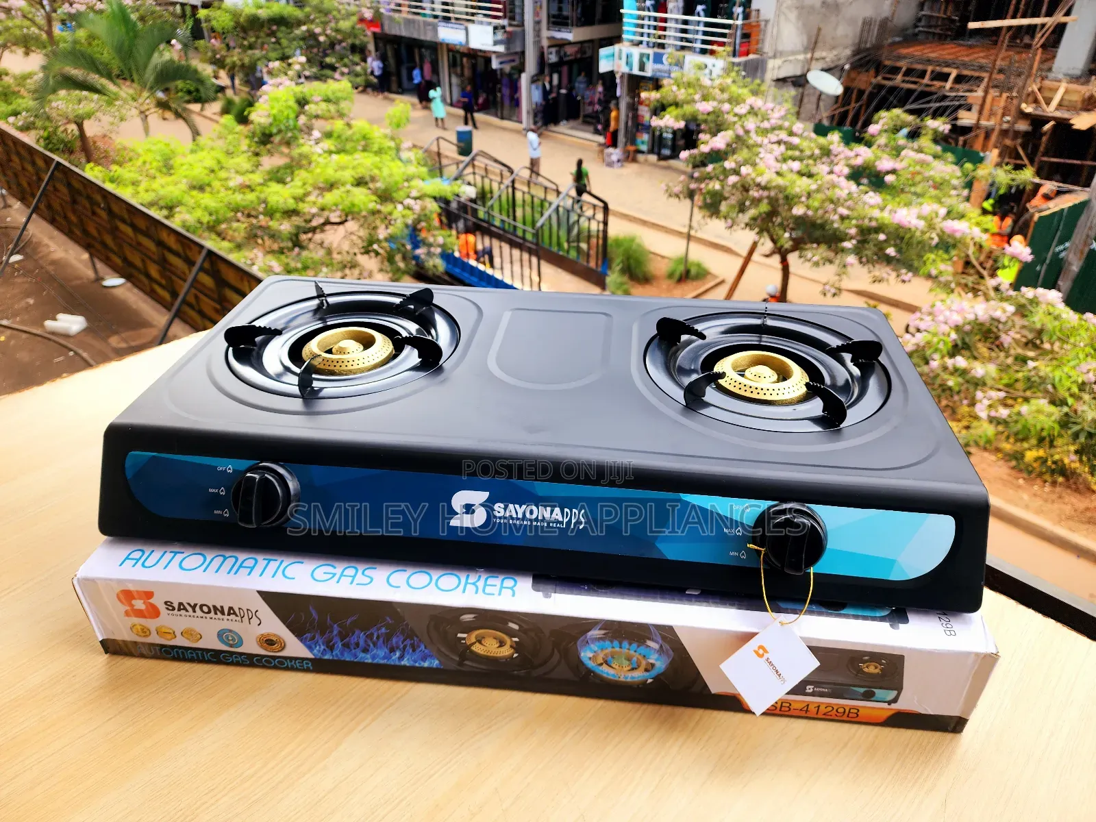 Newly Restocked Sayona Apps Double Gas Burner